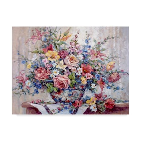 Barbara Mock 'Garden Glory' Canvas Art,14x19